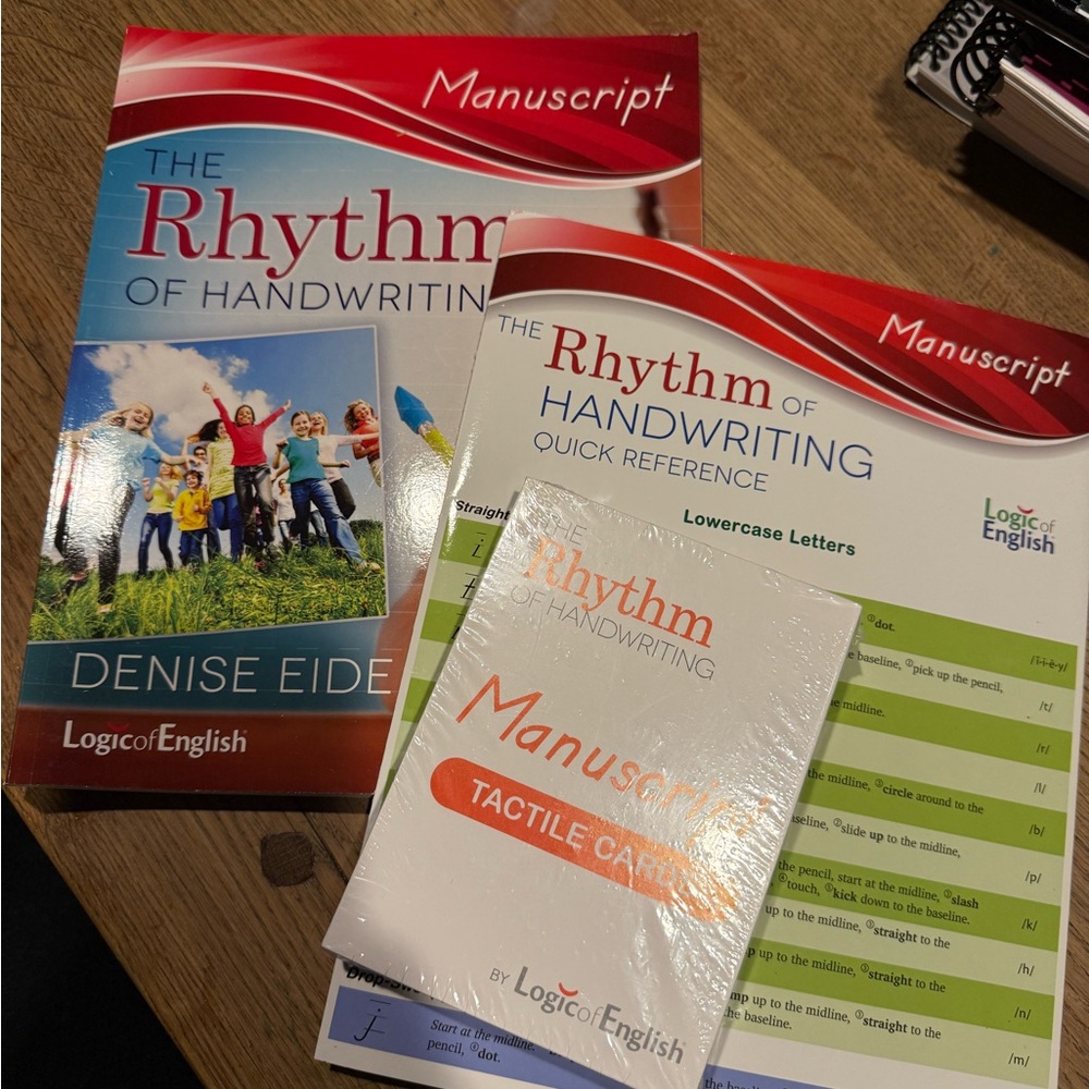 Logic of English Rhythm of Handwriting Set